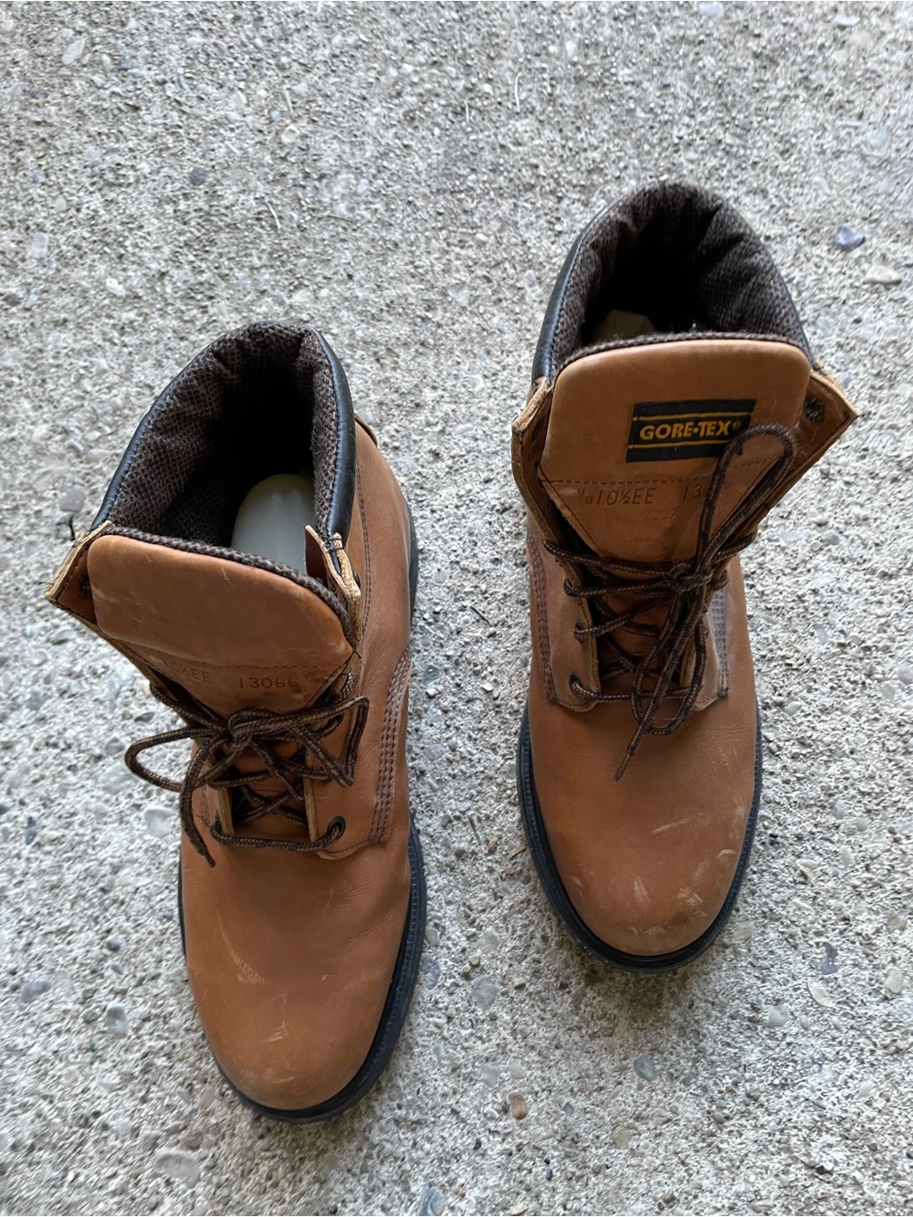 Rare Vintage  Red Wing Steel Toe Boots,Men's Size 10.5 EE Gore-Tex